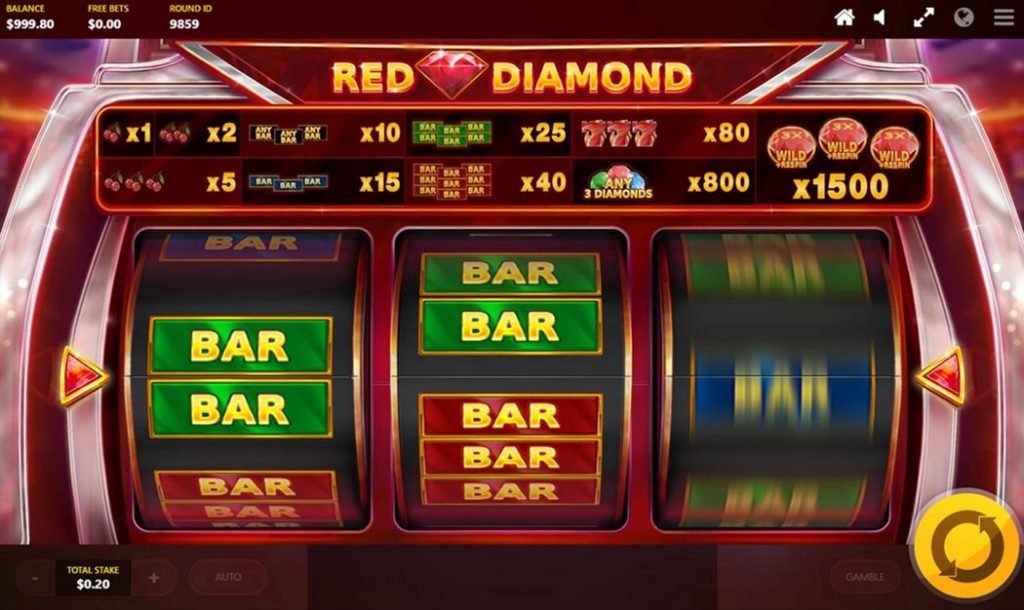 Red Diamond สล็อตออนไลน์ เพชรแดง